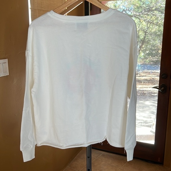 Wildfox x Coca-Cola Always the 90s Ophelia Sweatshirt White Size Medium NWT - Picture 13 of 13